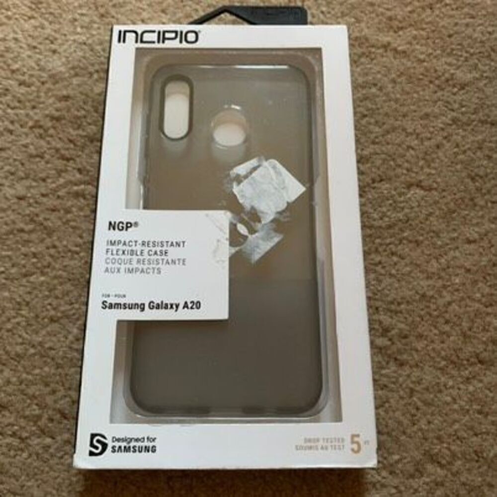 Incipo NGP Impact Resistant Flexible Case For Samsung Galaxy A20 *New*